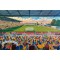 Field Mill Stadium Fine Art Glass Coasters - Mansfield Town FC Field Mill Stadium Fine Art Glass Coasters - Mansfield Town FC